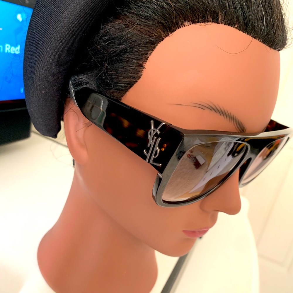 YSL TORTOISE SHELL SUNGLASSES